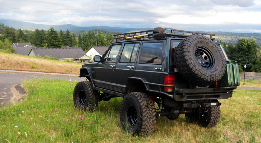 Off road jeep cherokee xj